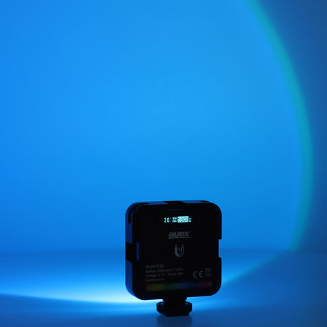 ayex RGB LED Ambiente Light 45 hocheffektiven Lichtperlen 2000mAh Akku wiederaufladbar Type-C W-S6