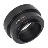 Objektivadapter für M42 Objektiv an Fuji FX Mount Kameragehäuse