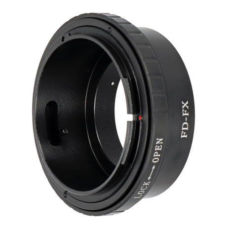 Objektivadapter Canon FD an Fuji FX Mount Kameragehäuse