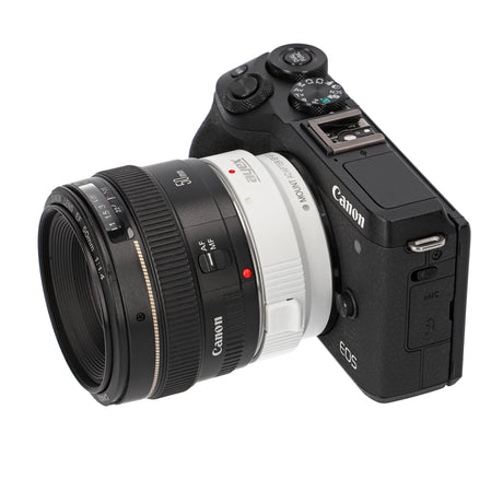 Objektivadapter für Canon EF an Canon EOS M Autofokus EF-EOS M Weiß