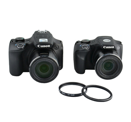Objektivadapter 58mm Zubehör an Canon PowerShot SX70/60/50/520HS Kameras