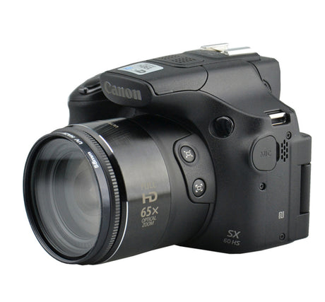 Objektivadapter 58mm Zubehör an Canon PowerShot SX70/60/50/520HS Kameras