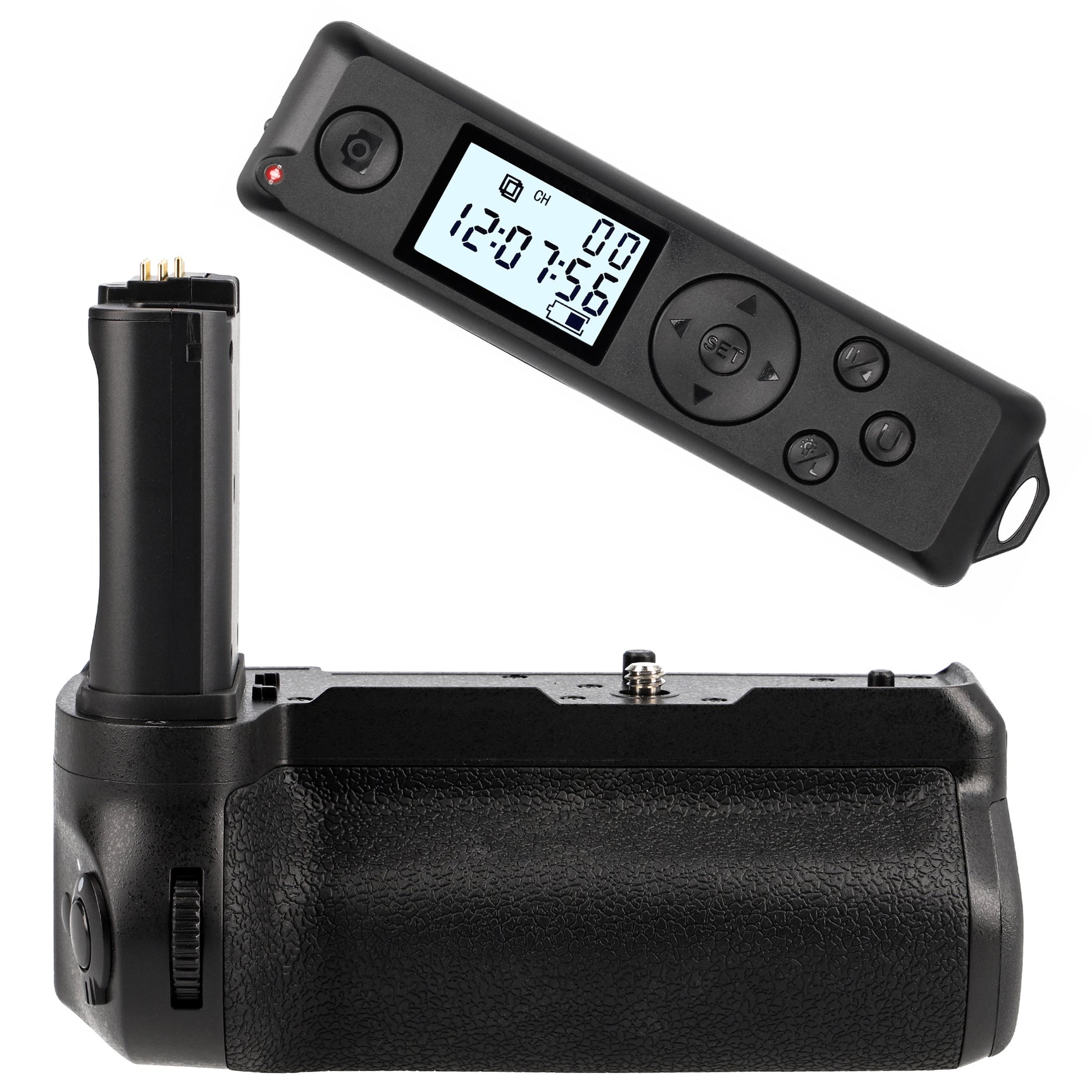 Batteriegriff für Nikon Z6 II & Z7 II inkl. Timer-Fernauslöser + 2x EN-EL15C Akkus