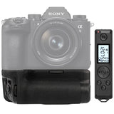 Batteriegriff für Sony A9 III & A1 II ersetzt VG-C5 mit Timer-Fernauslöser Hochformat Multifunktions Handgriff