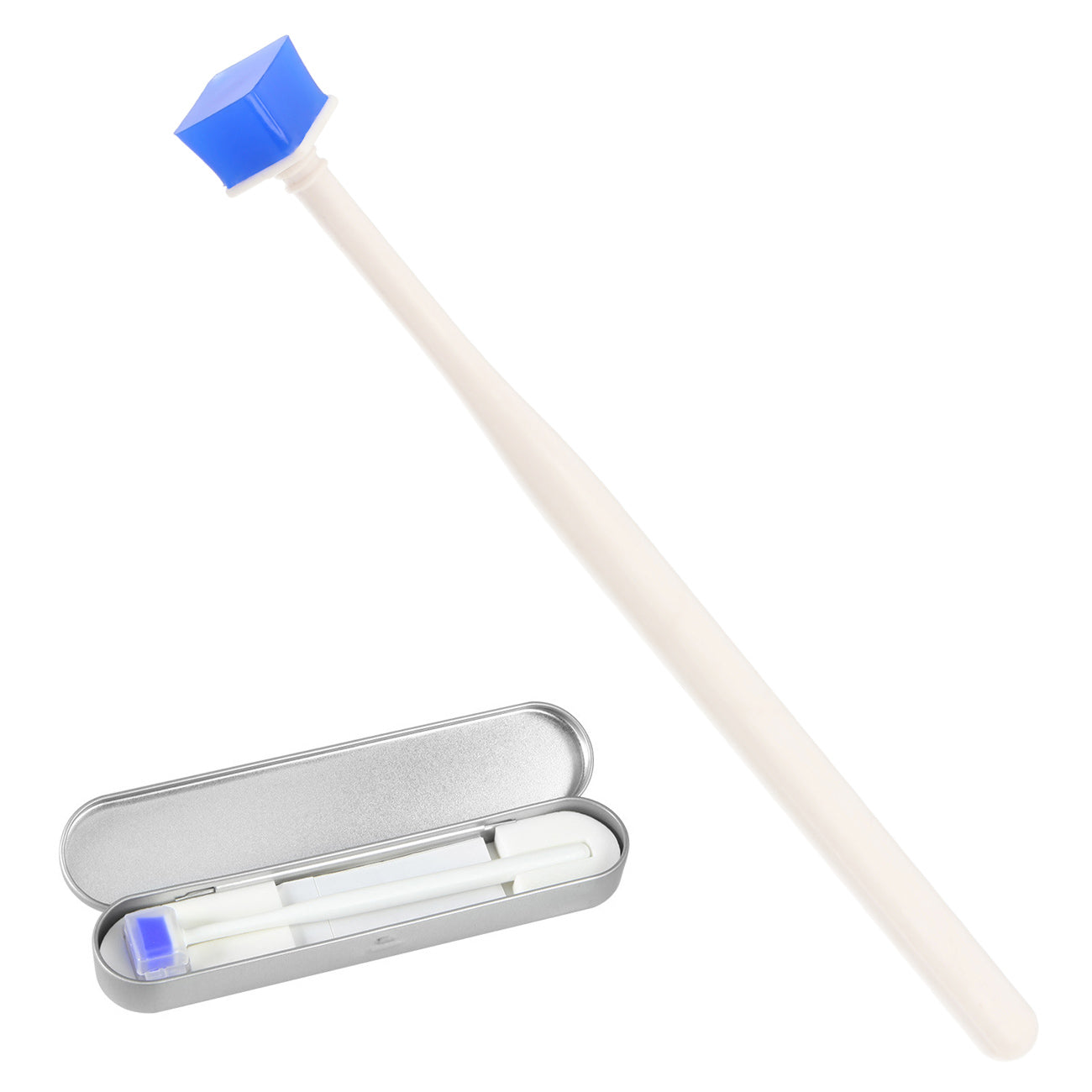 Sensor Reinigungsstift mit Silikon-Gel-Spitze - Wiederverwendbarer Jelly Pen Cleaner mit Aufbewahrungsbox