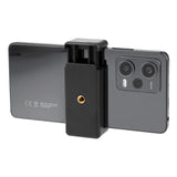 Mini Smartphone Halterung 1/4 Zoll Kompakter Handyhalter für Stativ, Tripod & Kamera 60-80mm Rutschfest Leicht