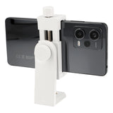 Universal Smartphone Halterung mit Schraubklemme - Drehbarer Handyhalter für Stativ, 360° Rotation, 1/4 Zoll