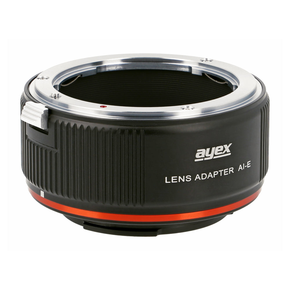ayex Objektivadapter für Nikon F AI AI-S AF-D Objektive an Sony Alpha E-Mount Kameras F-E