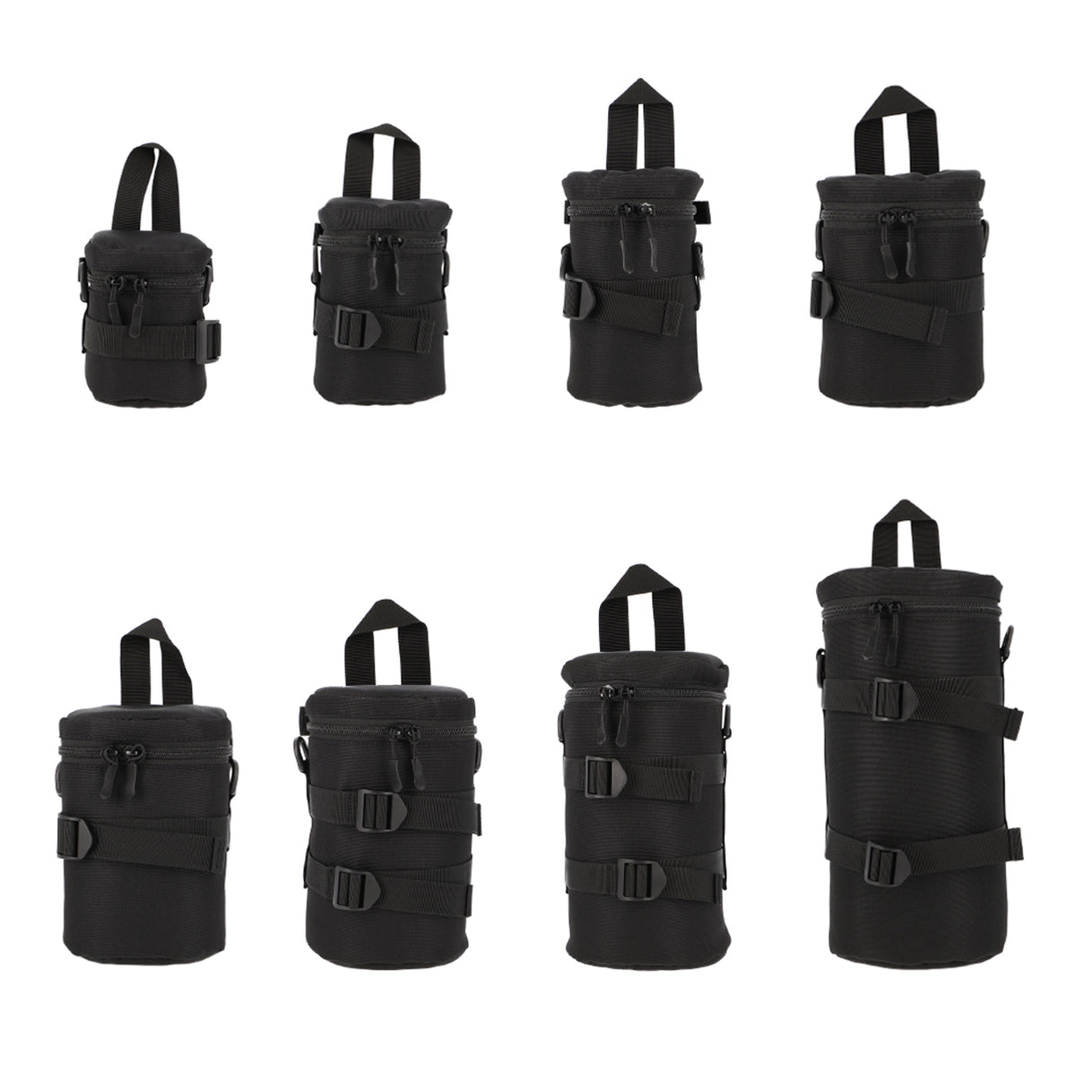ayex Gepolsterte Objektivtasche 8 Größen – wasserabweisende Lens Case Tasche für Kameraobjektive