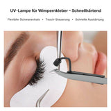 LED Wimpern Pinzette mit UV-Lampe – Lash Extension LED Pinzette & Lash Glue Aushärtung – Beauty Studio Werkzeug