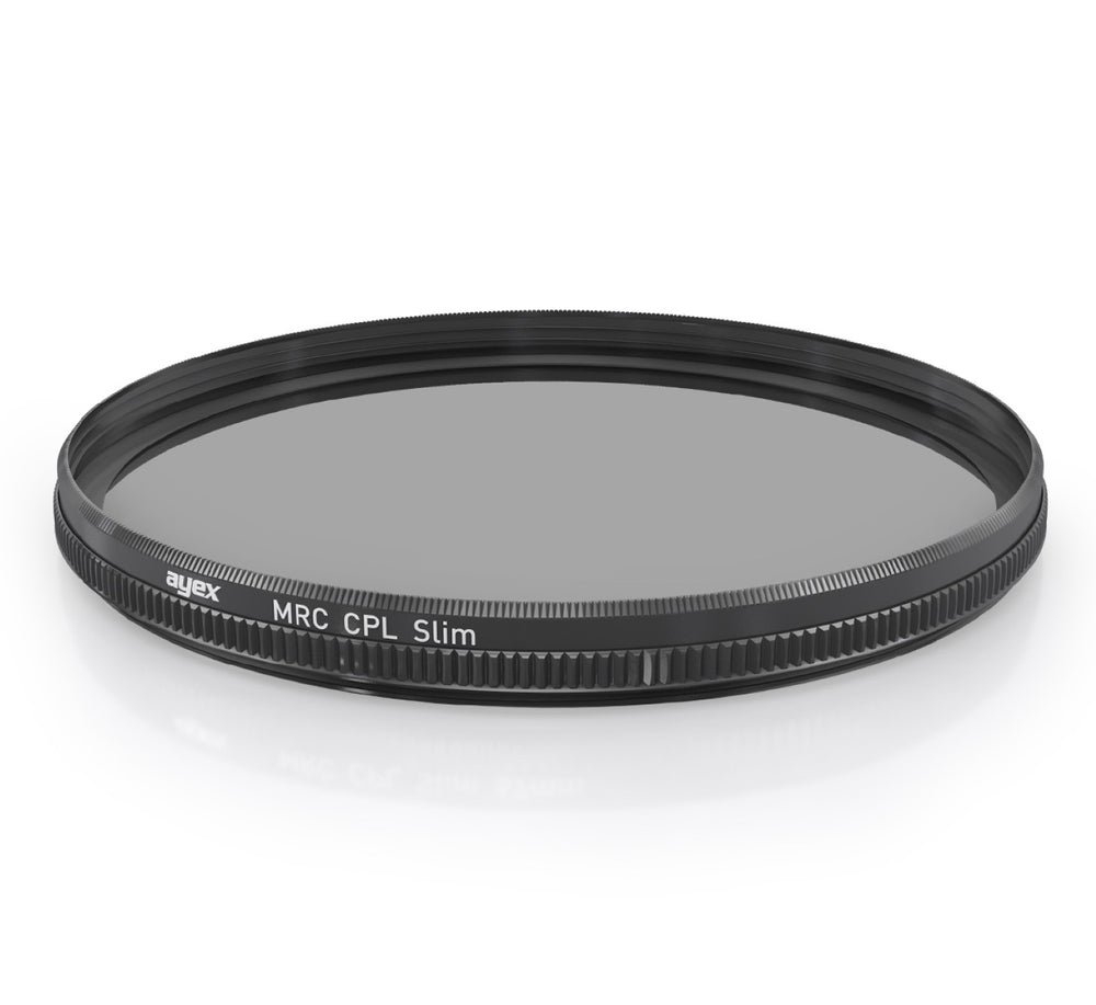 ayex 16-fach vergüteter Slim Polfilter (CPL) 58mm
