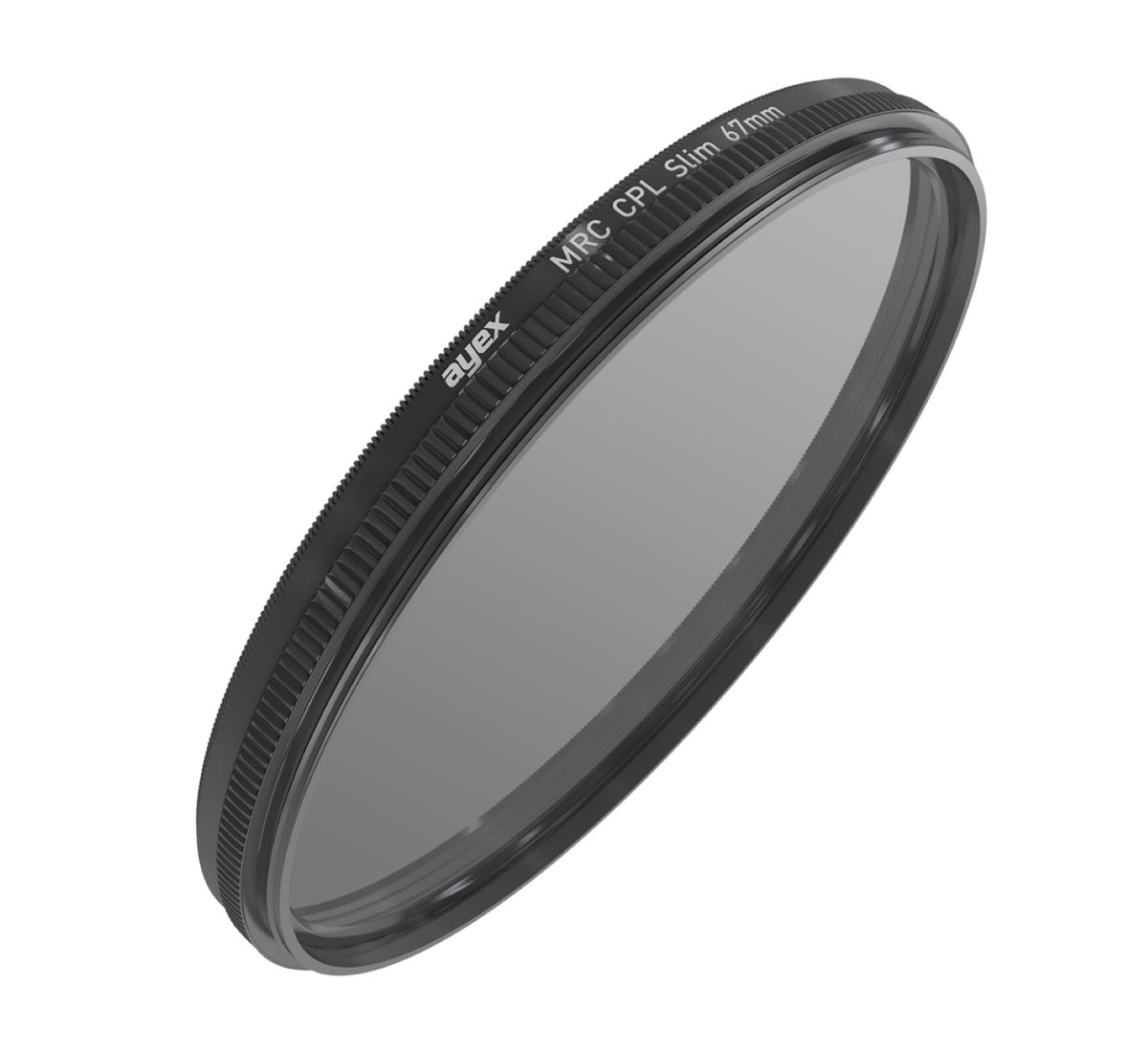 ayex 16-fach vergüteter Slim Polfilter (CPL) 67mm