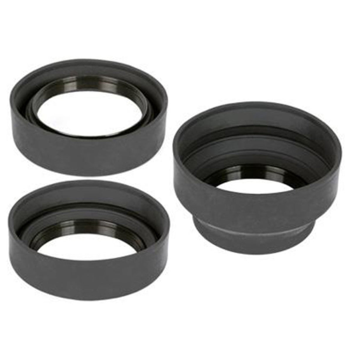 ayex 3 Stufen Sonnenblende 55mm faltbar Gummi Lens Hood