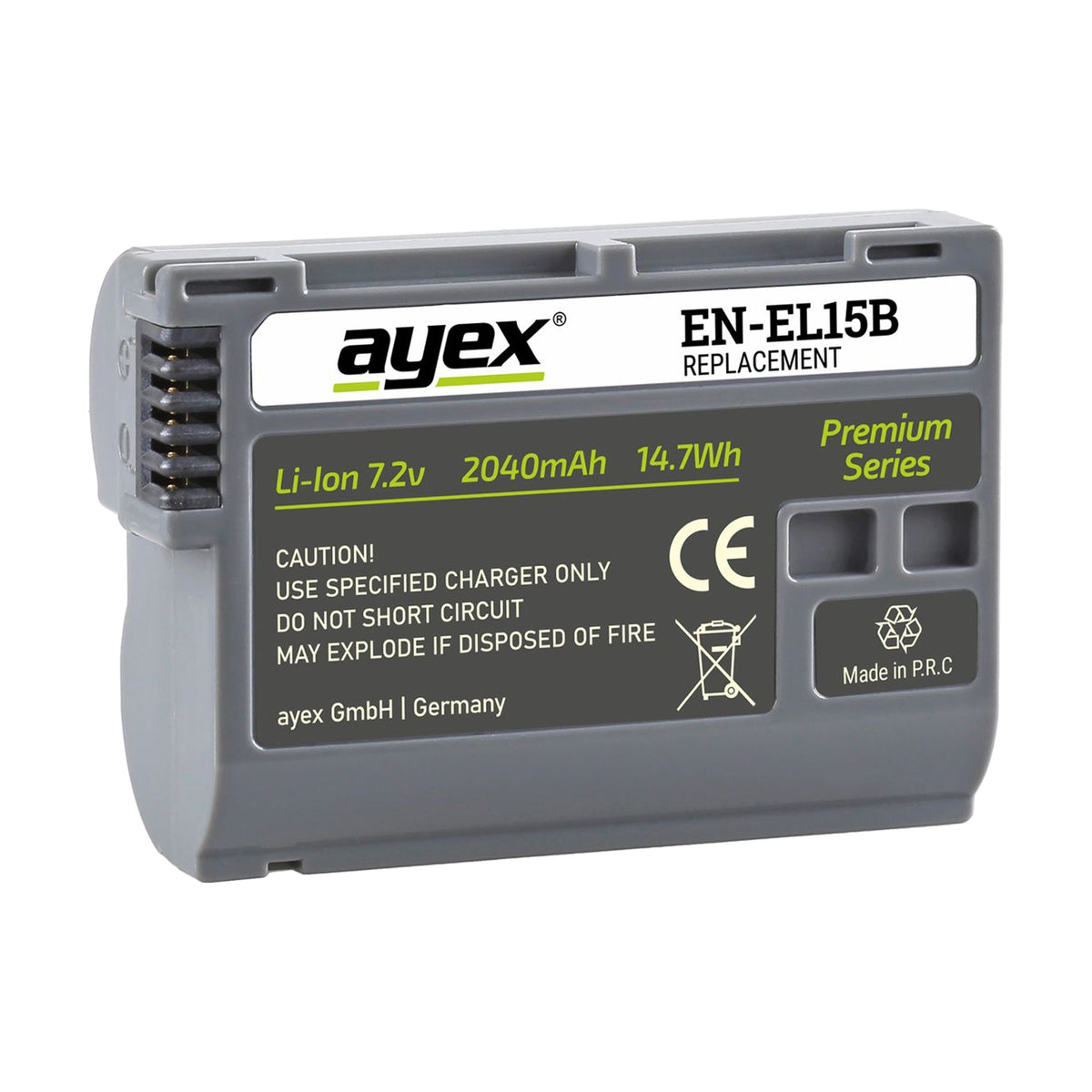 Batteriegriff Set für Nikon Z6II Z7II ersetzt MB-N11 + 2x EN-EL15B Akku