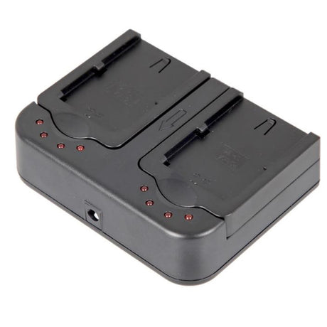 ayex Doppel-Ladegerät Twin Charger mit 2 Ladeschalen für Nikon EN-EL15 Akkus