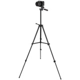 Reisestativ Aluminium leicht & kompakt 135cm Höhe Kugelkopf DSLR Kamera bis 3?kg