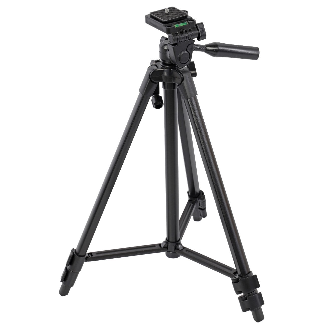 Reisestativ Aluminium leicht & kompakt 135cm Höhe Kugelkopf DSLR Kamera bis 3?kg
