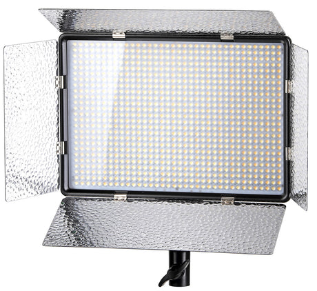 Profi Videoleuchte mit 900 LEDs 3200K-5600K inklusive Funk-Fernbedienung