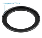 Step Up Ring 67mm-77mm Reduzierring Adapterring Universal passend