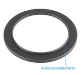 Step Up Ring 69mm-77mm Reduzierring Adapterring Universal passend