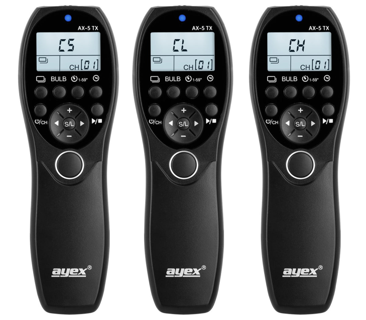 Funk Timer Fernauslöser AX-5 DC3 für Nikon Z50 II Z5 II Intervall Timelapse Bulb Serienaufnahme