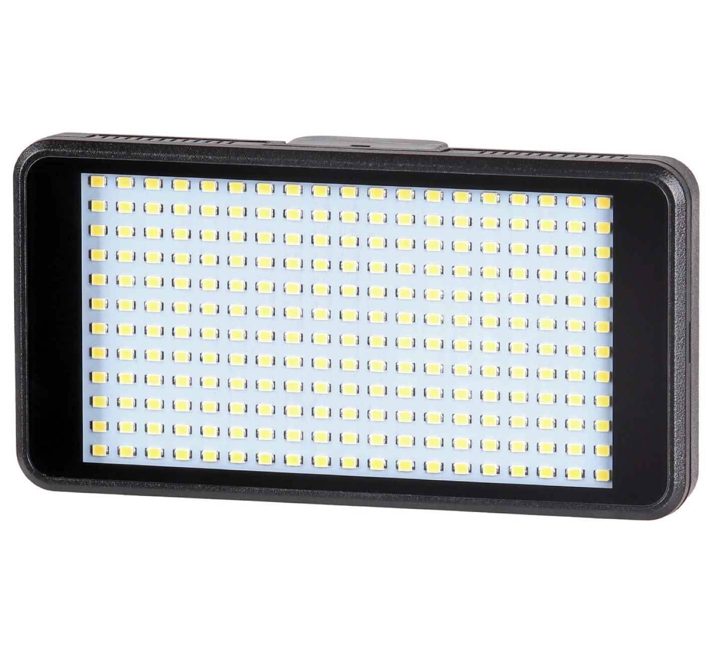 Videoleuchte mit 228 LEDs und Power Bank Funktion und Diffusoren