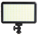 ayex Videoleuchte mit 360 LEDs und 2 Dimmern (3200/5500K), inklusive Li-Ion Akku
