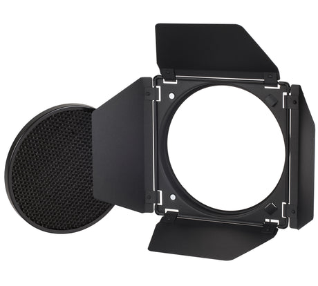 ayex Studio Abschirmklappen Set Große Barn Door mit Wabenaufsatz und Farbfiltern