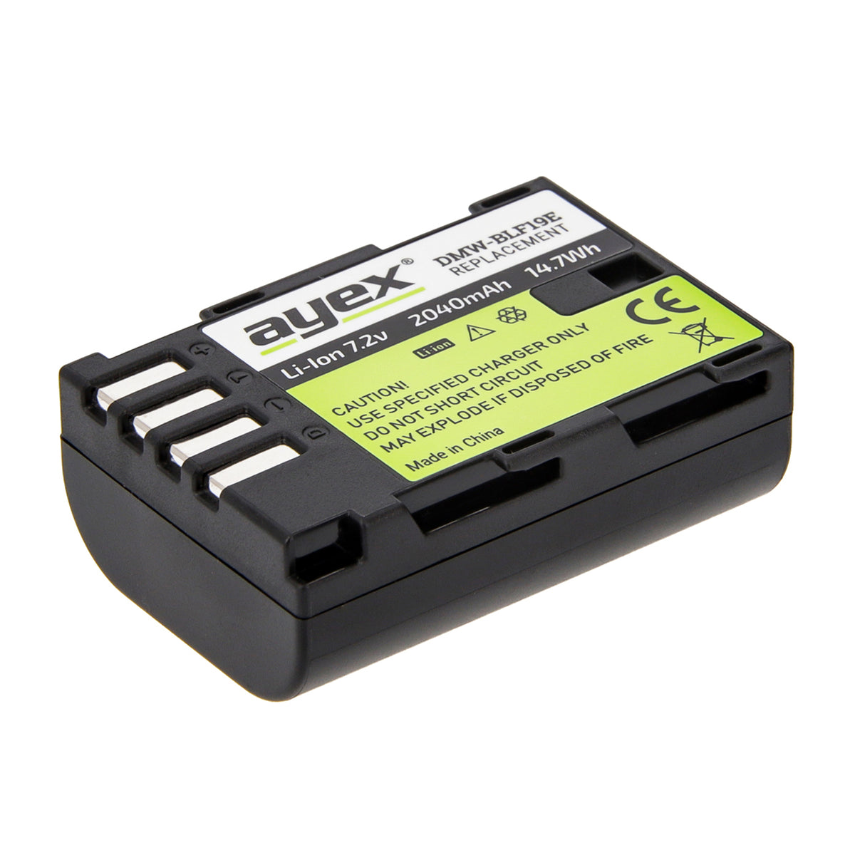 Batteriegriff Set für Panasonic Lumix GH5 + 2x BLF19E Akku + USB Dual Ladegerät