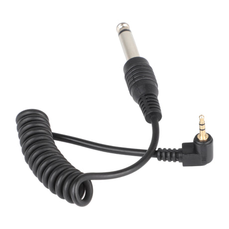Blitz-Anschlusskabel elektronisches Blitzkabel 6,35 / 2,5 mm Klinke für Blitzauslöser (CL1/2)