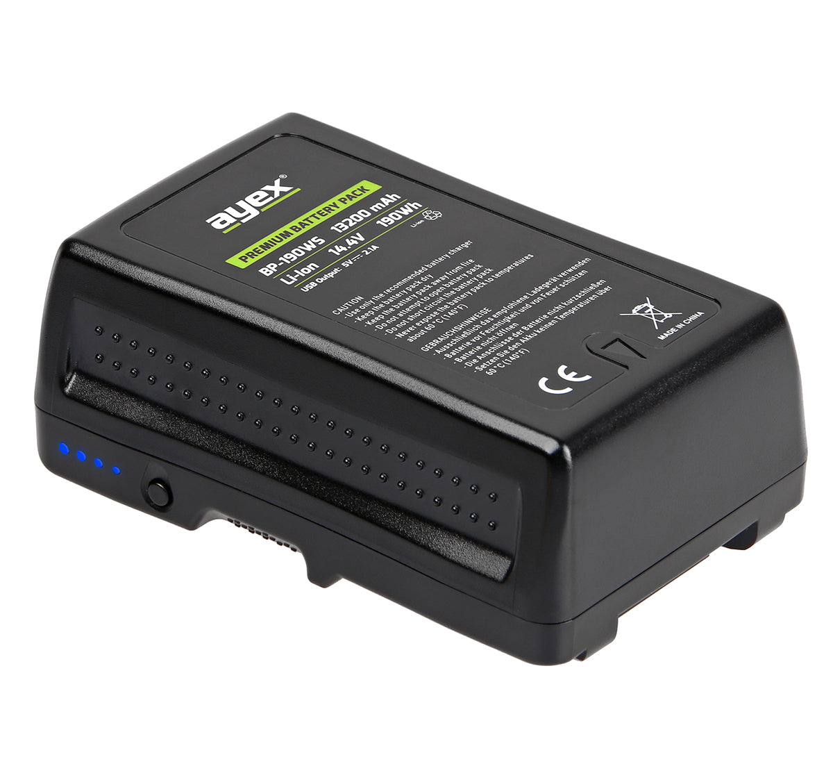 ayex V-Mount Premium Akku BP-190WS für Sony Camcorder