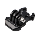 Schnellverschluss Adapter kompatibel für Actioncams GoPro Halterungen Release Buckle Clip