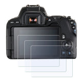 Display-Schutzglas für Canon EOS 200D, 200D Mark II – 0,3 mm 9H gehärtetes Glas 3 Stück
