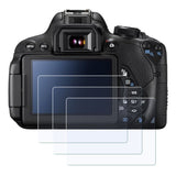 Display-Schutzglas für Canon EOS 77D, 700D, 750D, 760D, 800D – 0,3 mm 9H gehärtetes Glas3 Stück