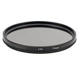 Polfilter Polarisationsfilter Cirkular zirkular CPL 72mm