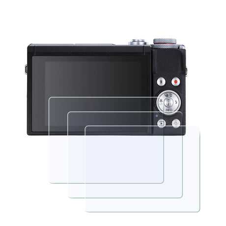 Display-Schutzglas für Canon EOS 100D, EOS M10, Kiss X7 – 0,3 mm 9H gehärtetes Glas 3 Stück