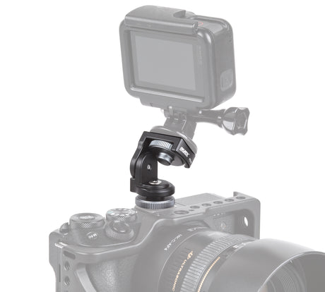 Blitzschuhständer Multifunktionsmonitor einstellbar mit Dämpfung für DSLR Kamera Video Monitor