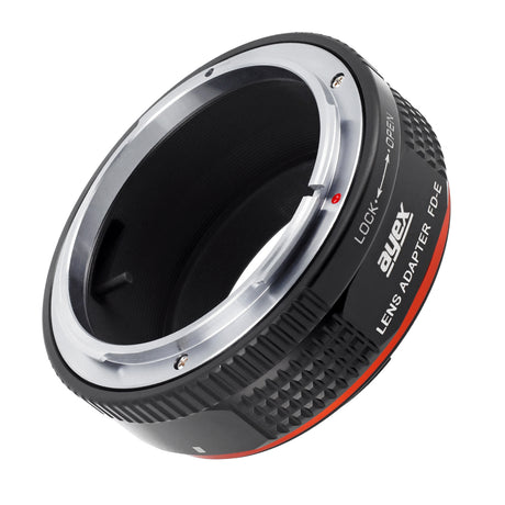 ayex Objektivadapter für Canon FD Objektive an Sony Alpha E-Mount Kameras FD-E