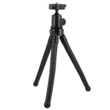 Flexibles 2-in-1 Tischstativ & Selfie-Pod mit Kugelkopf - Biegsame Beine & 1/4"-Anschlüsse