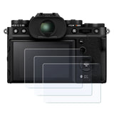 Display-Schutzglas für Fujifilm X-T4, X-T5, X100V, X-E4, X-Pro3, X-H2S, HS10 – 0,3 mm 9H gehärtetes Glas 3 Stück