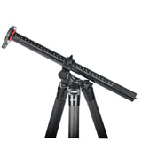 JUSINO Flexibles Karbon-Stativ max. 170cm bis 18Kg belastbar neigbare & entfernbare Mittelsäule