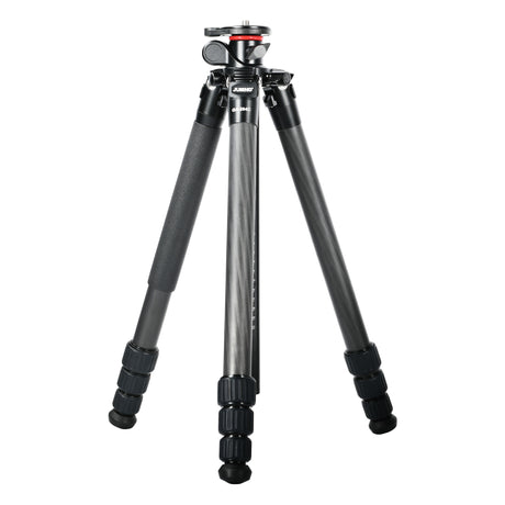 JUSINO Flexibles Karbon-Stativ max. 170cm bis 18Kg belastbar neigbare & entfernbare Mittelsäule