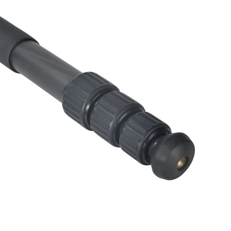 JUSINO Flexibles Karbon-Stativ max. 170cm bis 18Kg belastbar neigbare & entfernbare Mittelsäule