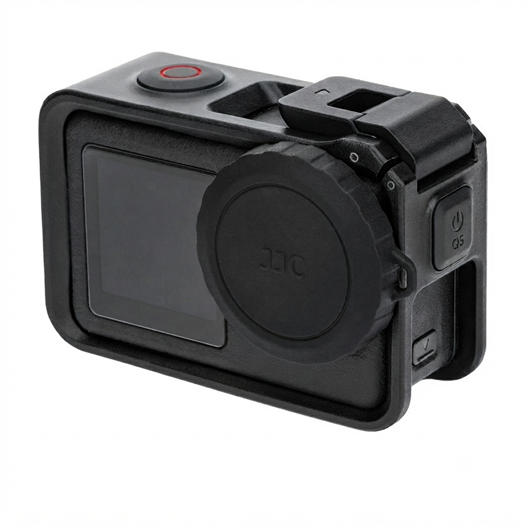 JJC Silikon Objektivschutzkappe kompatibel mit DJI Osmo Action 5 Pro, 4 und 3