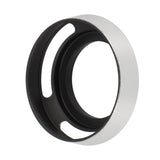 Metall Gegenlichtblende Silber – Hohlprofil Design – Schraubmontage