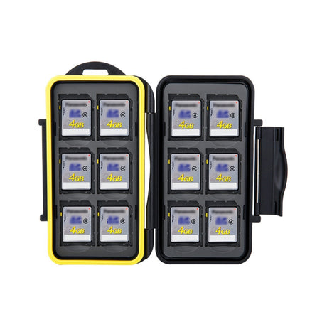 Speicherkarten Schutzbox Memory Card Case für 12 SD Karten (MC-SD12)