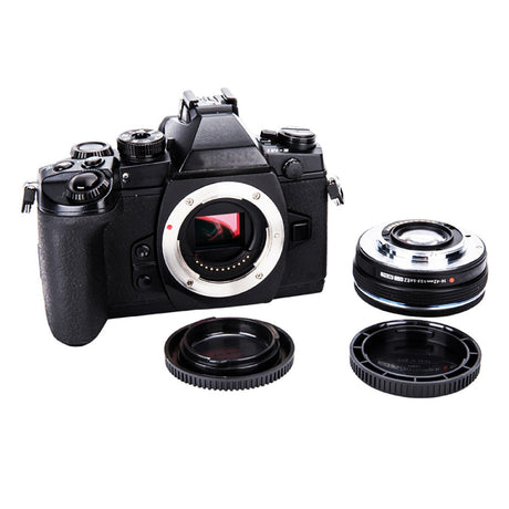 Gehäusedeckel + Objektivdeckel für Olympus Panasonic Micro Four Thirds Kameras L-R7