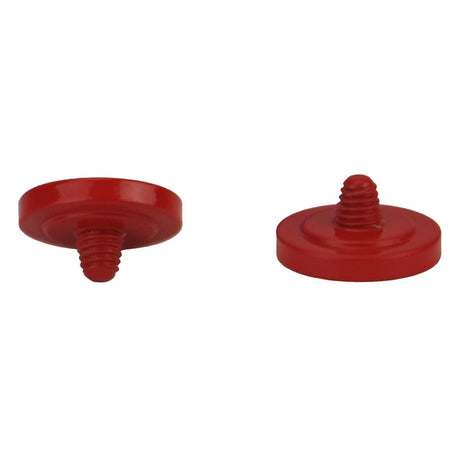 Deluxe Soft Release Button SRB Messing 11mm für stilvolle Kameras Rot
