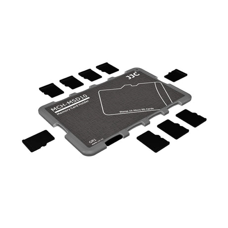 Speicherkartenhalter leicht kompakt Staubschutz für 10 Micro SD Karten