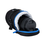 Objektivtasche für SLR Objektive robust Innenpolster wasserabweisend 100x165mm